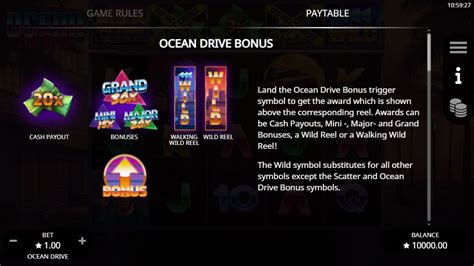 Ocean drive casino bonus